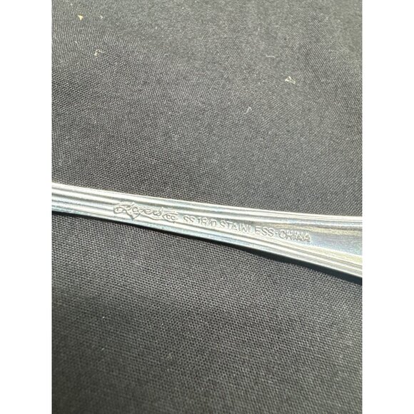 Rogers & Co. Stainless Steel Flatware Rose Trio Set - Picture 5 of 5